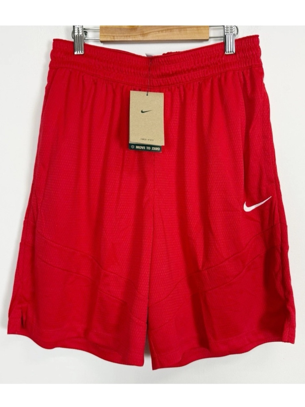 Nike Dri-FIT Basketball Athletic Shorts Mens Medium Red DV9524-658 Loose NWT

.